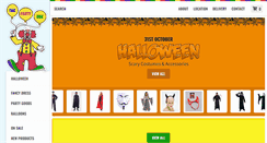 Desktop Screenshot of partygoodsandfancydress.com